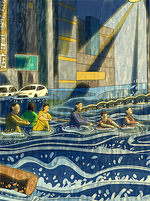 《弹幕异能，看我在线整活儿》小说大结局免费试读 萧清赵城小说